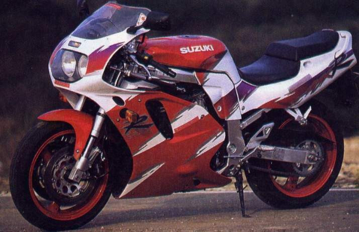 Мотоцикл Suzuki GSX-R 750WN 1992 фото