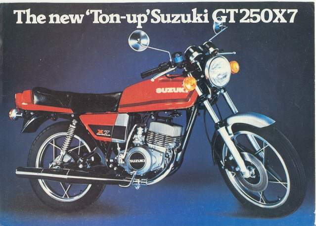 Мотоцикл Suzuki GT 250 X7 1978 фото