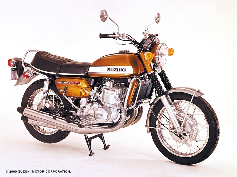 Мотоцикл Suzuki GT 750 1971