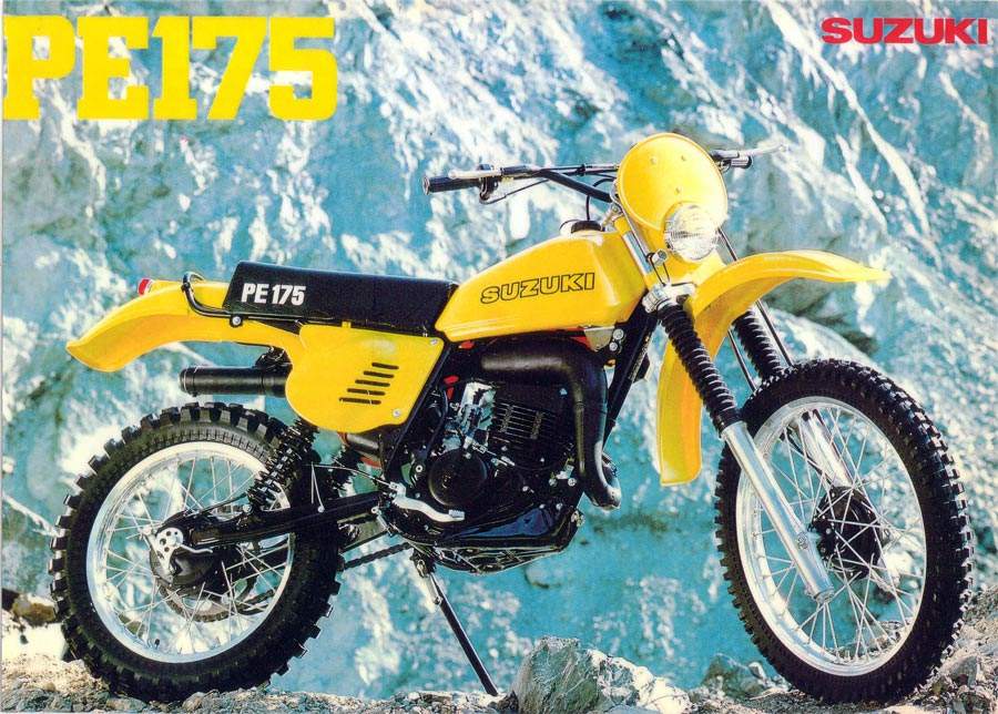 Мотоцикл Suzuki PE 175 1980 фото