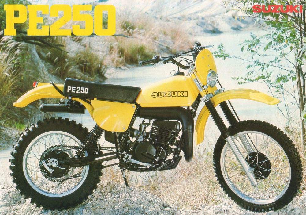 Мотоцикл Suzuki PE 250 1979