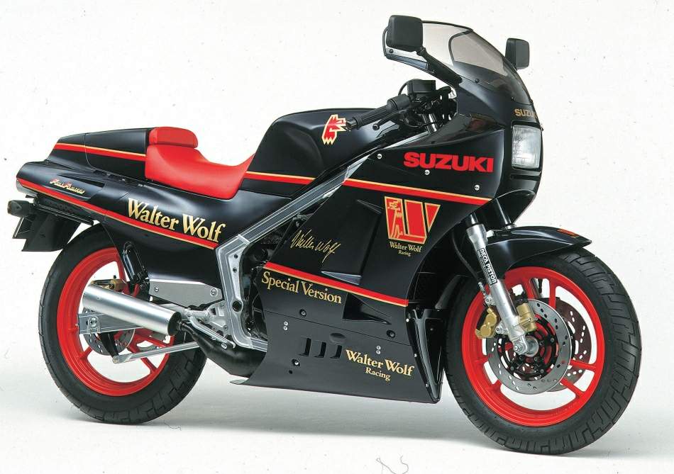 Мотоцикл Suzuki RG 400 Walter Wolf 1986 фото
