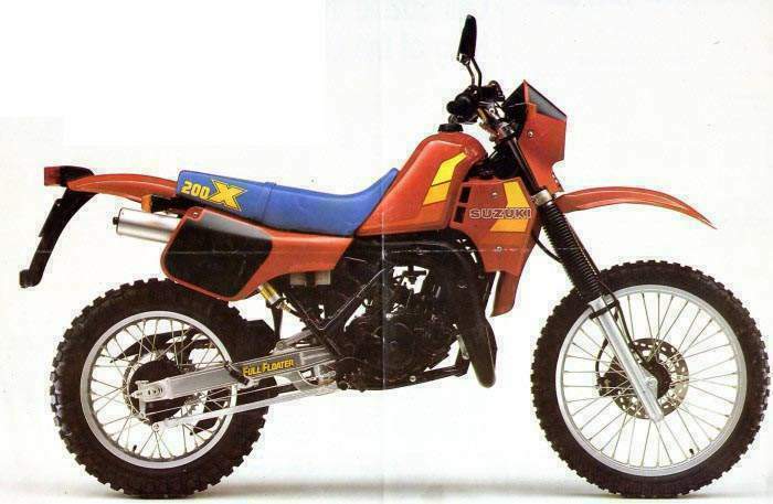 Мотоцикл Suzuki RH 200 1985