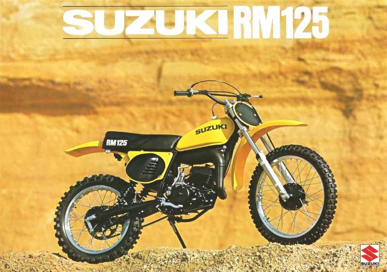 Мотоцикл Suzuki RM 125 1976
