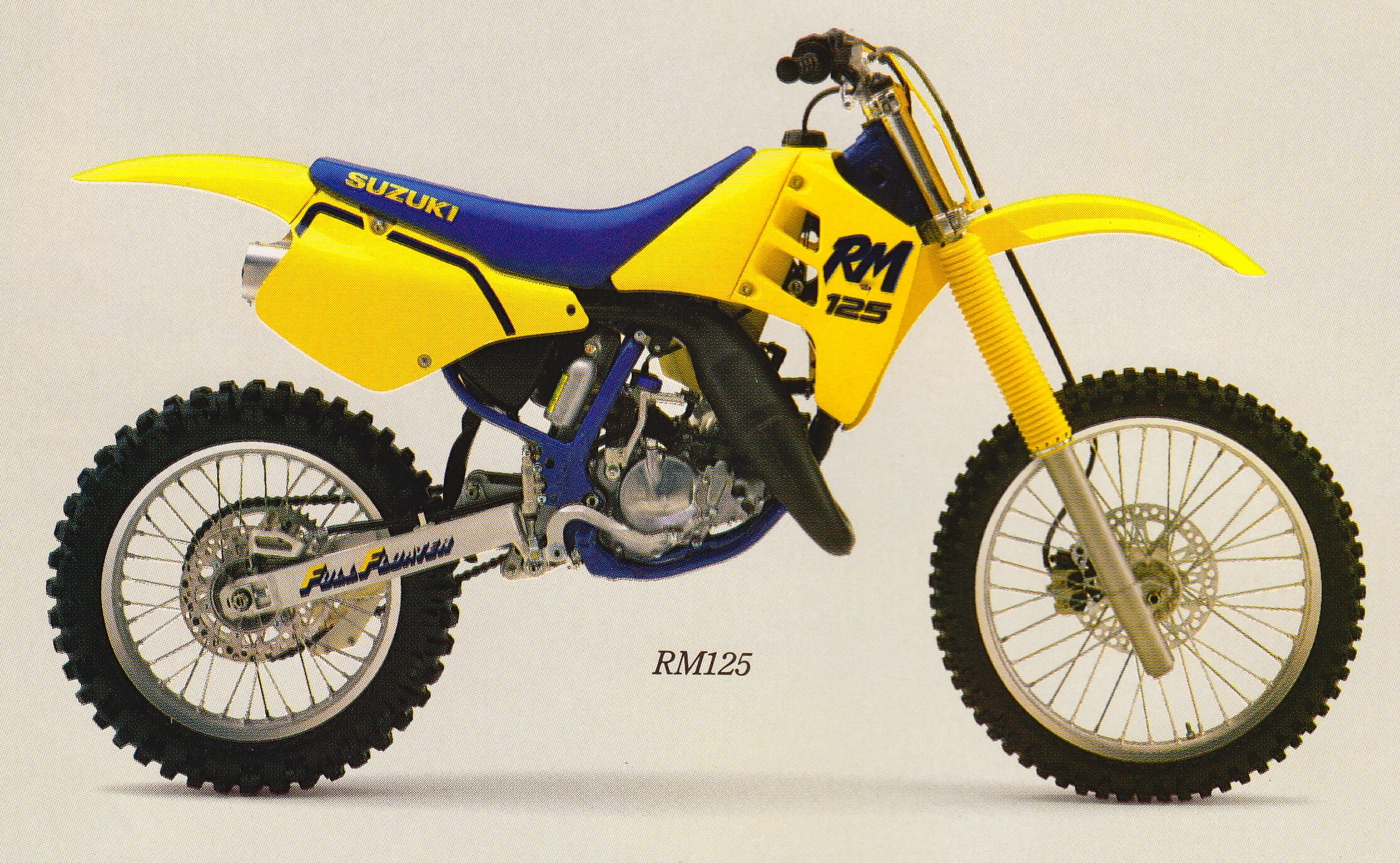 Мотоцикл Suzuki RM 125 1989 Цена, Фото, Характеристики