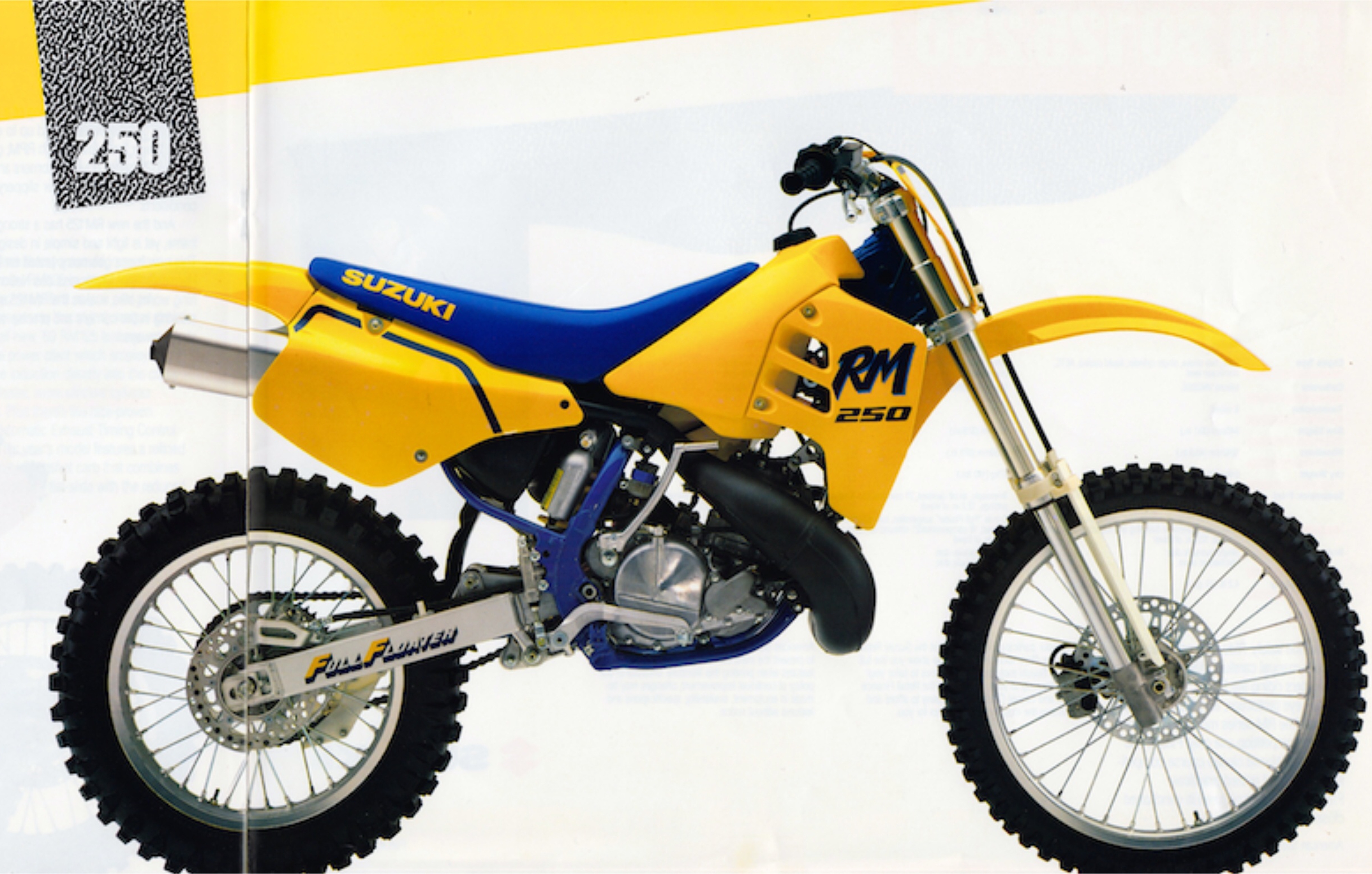 Мотоцикл Suzuki RM 250 1989