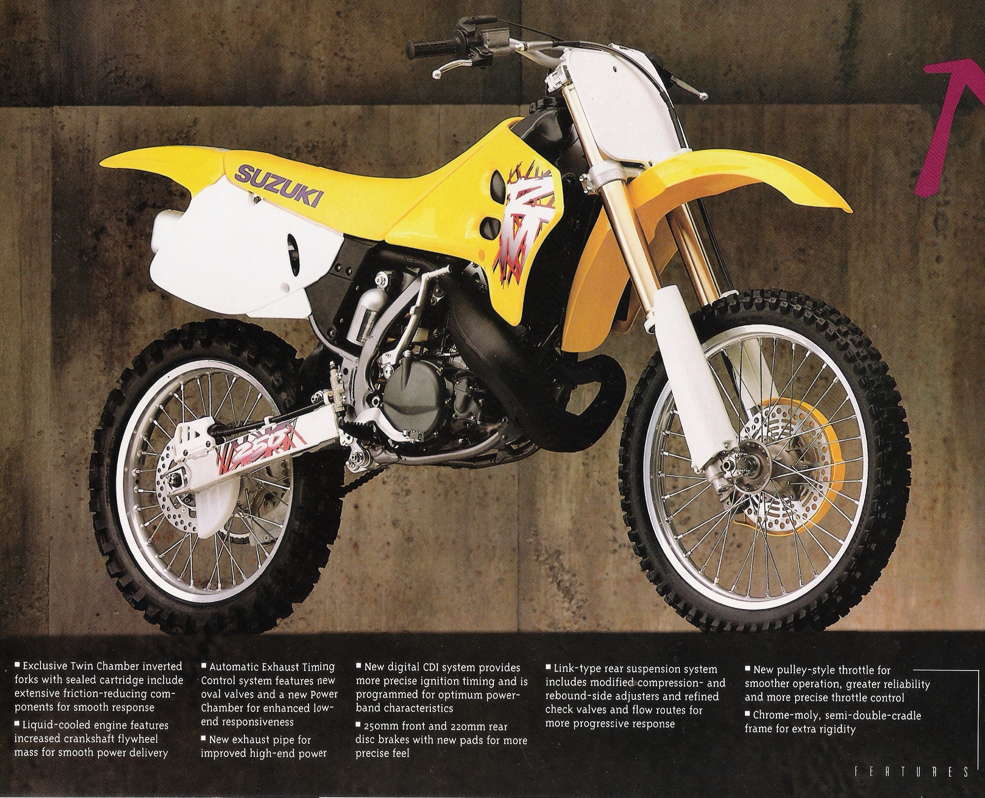 Мотоцикл Suzuki RM 250 1995