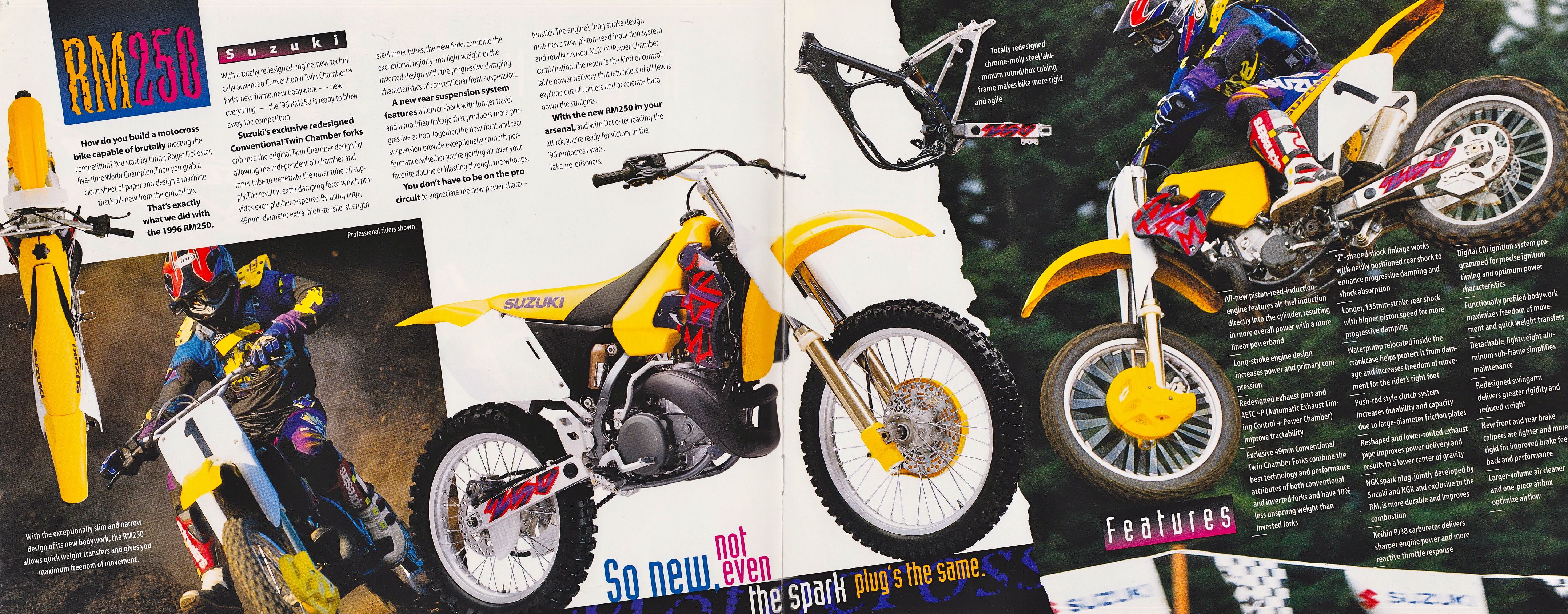 Мотоцикл Suzuki RM 250 1996