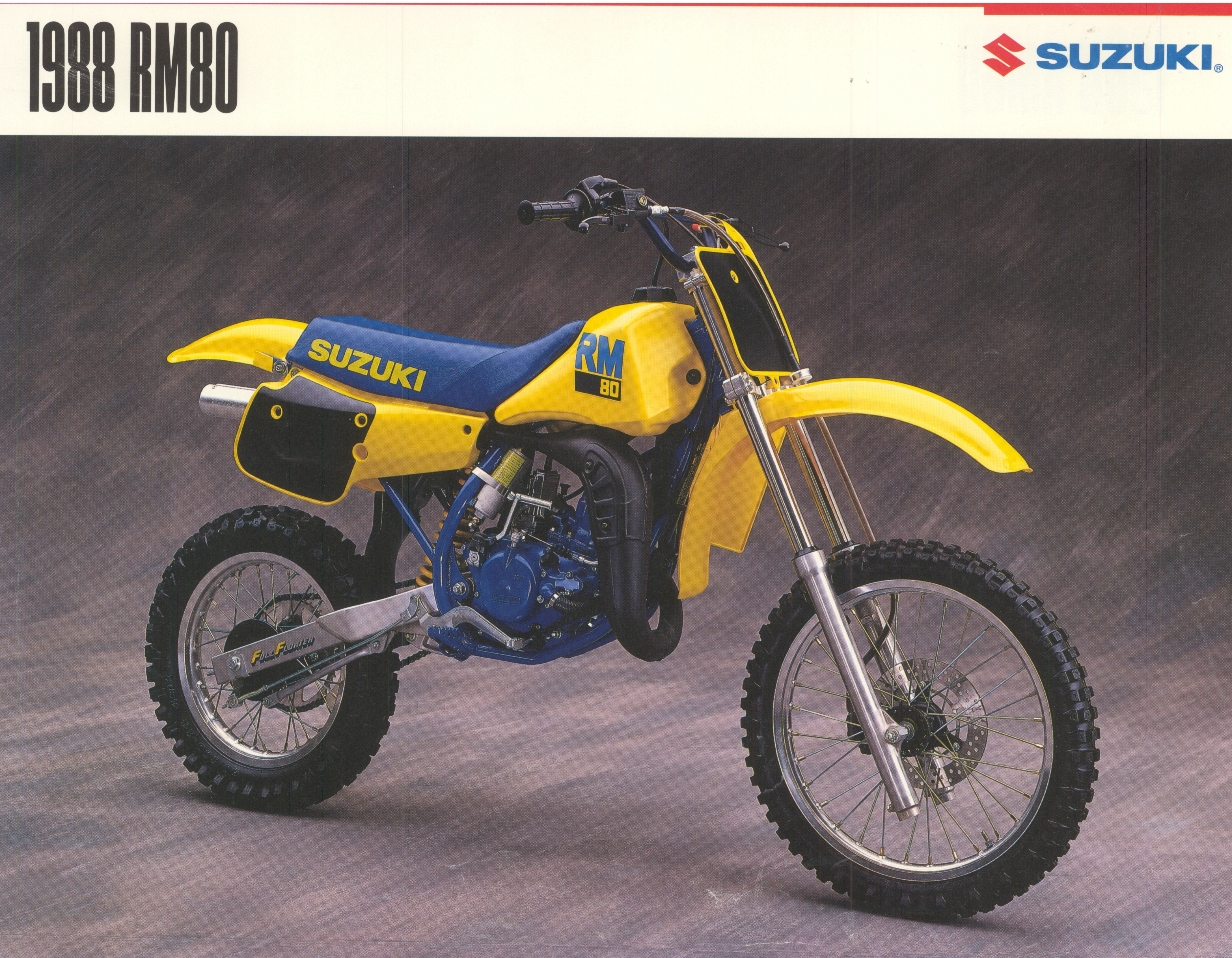 Мотоцикл Suzuki RM 80 1988 Цена, Фото, Характеристики