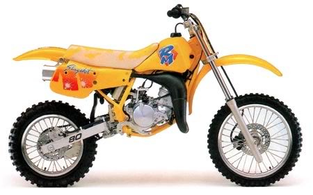 Мотоцикл Suzuki RM 80 1991