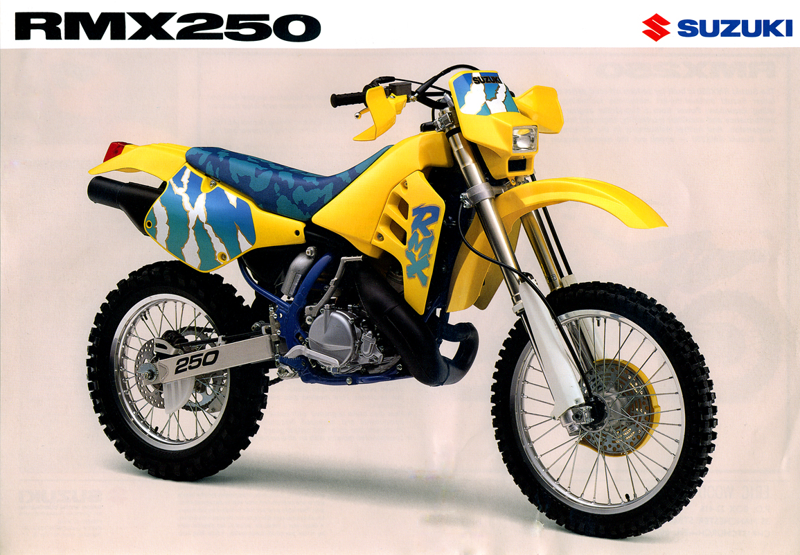 Мотоцикл Suzuki RMX 250 1992 Цена, Фото, Характеристики