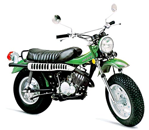 Мотоцикл Suzuki RV 125 K TRACKER 1973