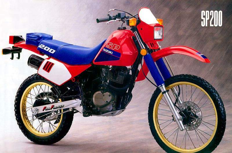 Мотоцикл Suzuki SP 200 1987