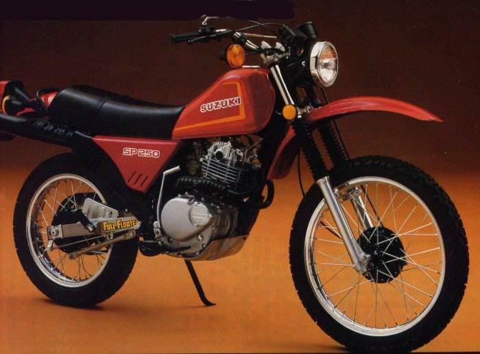 Мотоцикл Suzuki SP 250 1982 фото