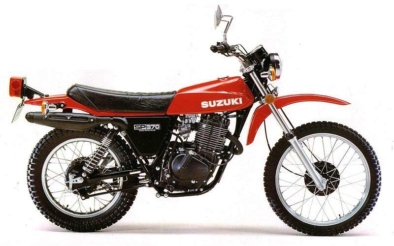 Мотоцикл Suzuki SP 370 1979