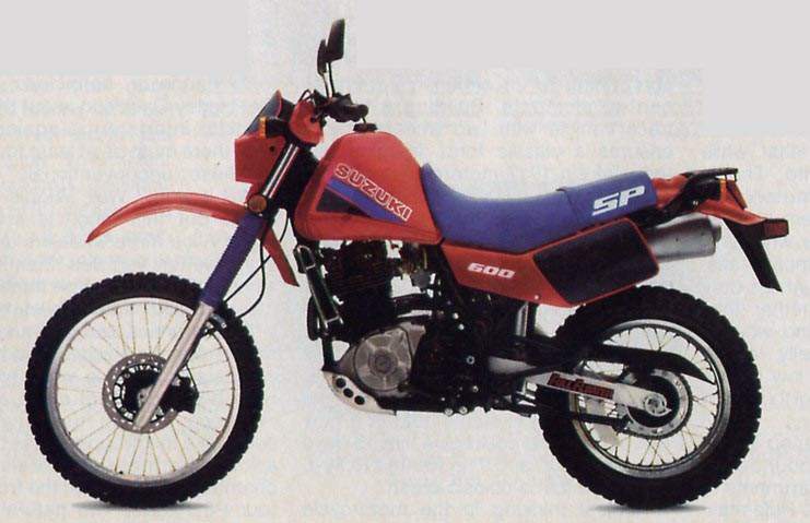 Фотография мотоцикла Suzuki SP 600 1985