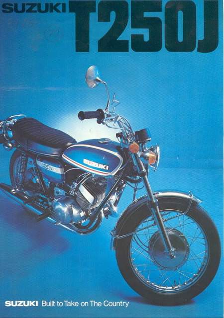 Мотоцикл Suzuki T 250 1971