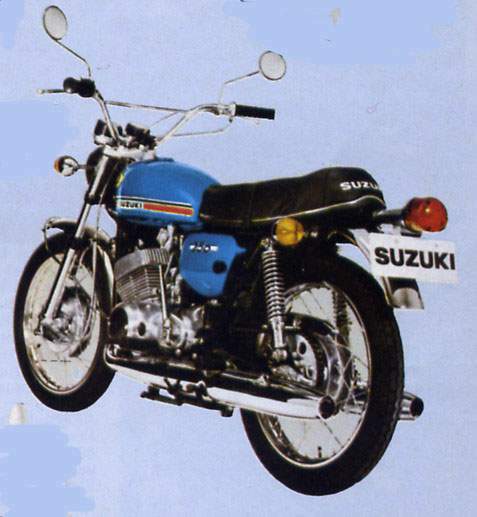 Мотоцикл Suzuki T 250 1971 фото