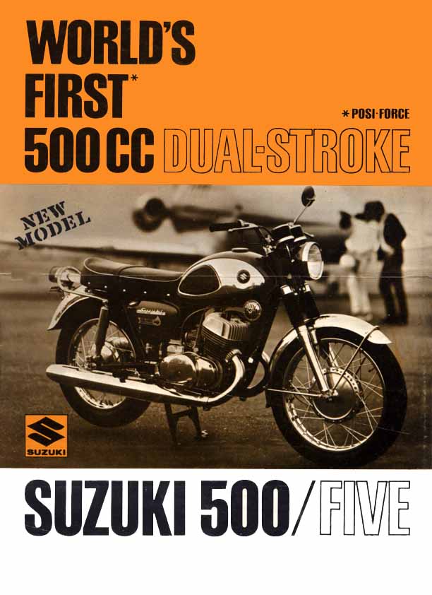 Мотоцикл Suzuki T 500 Titan 1968