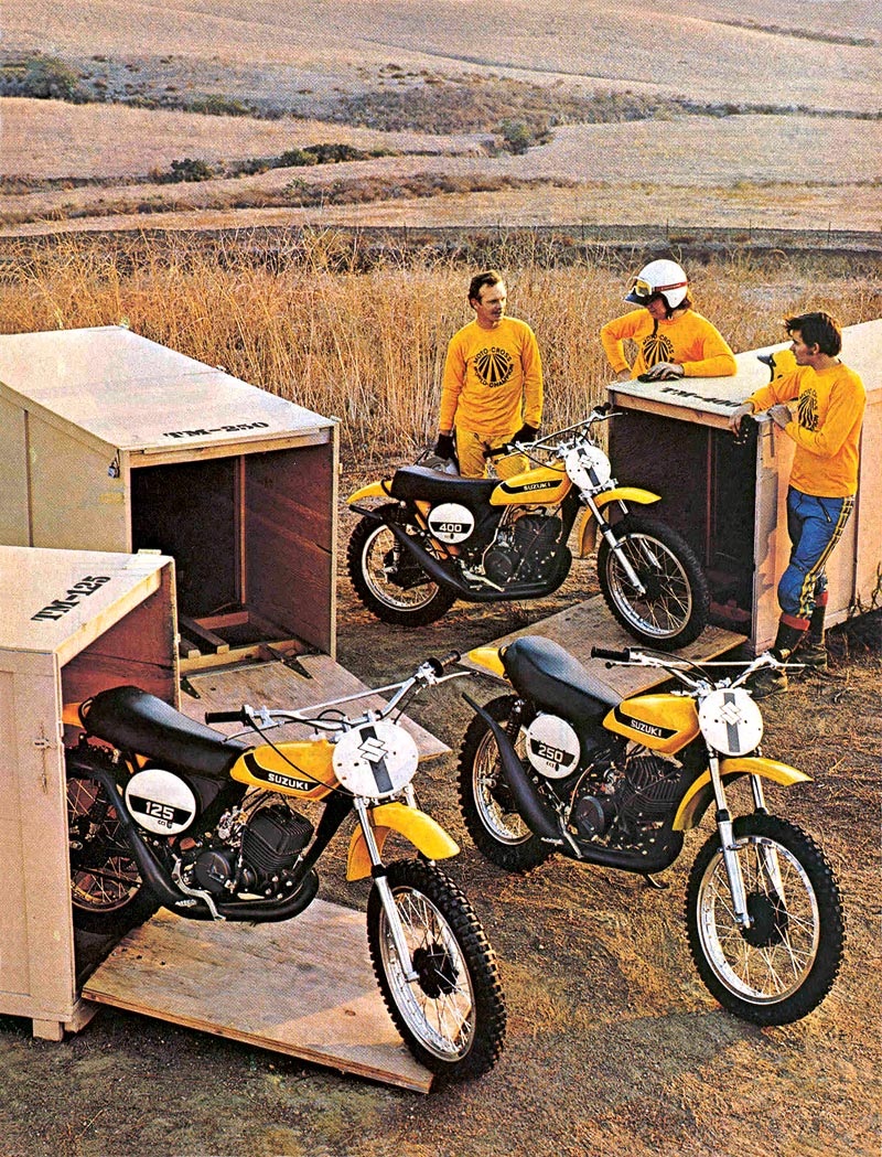 Мотоцикл Suzuki TM 250 1973