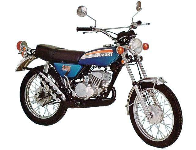 Мотоцикл Suzuki TS 125 Hustler 1974