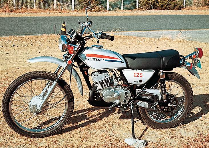 Мотоцикл Suzuki TS 125 Hustler 1974 фото