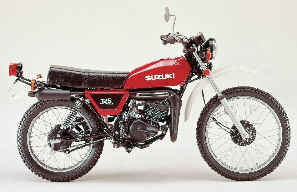 Мотоцикл Suzuki TS 125 Hustler 1977 фото