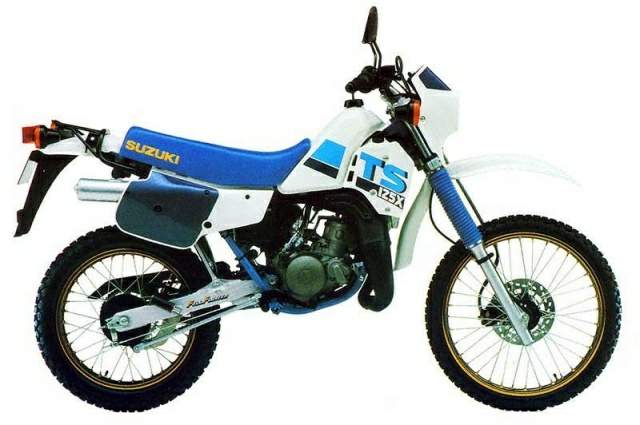 Мотоцикл Suzuki TS 125 Hustler 1987