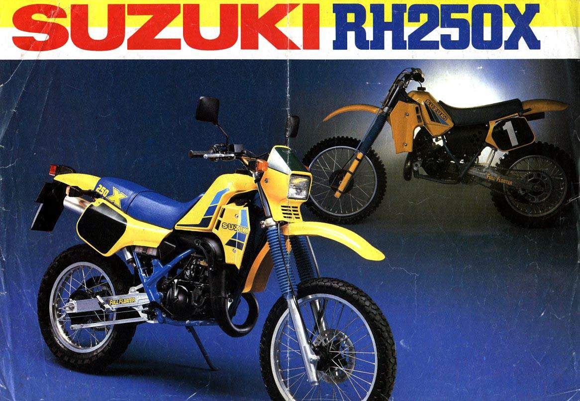 Мотоцикл Suzuki TS 250X 1985 фото