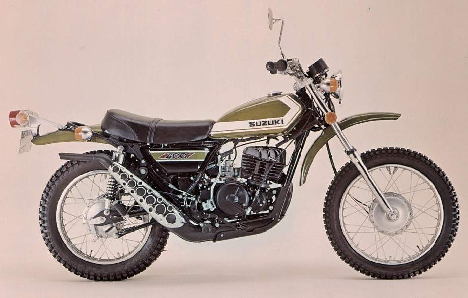 Мотоцикл Suzuki TS 400 Hustler 1980 фото