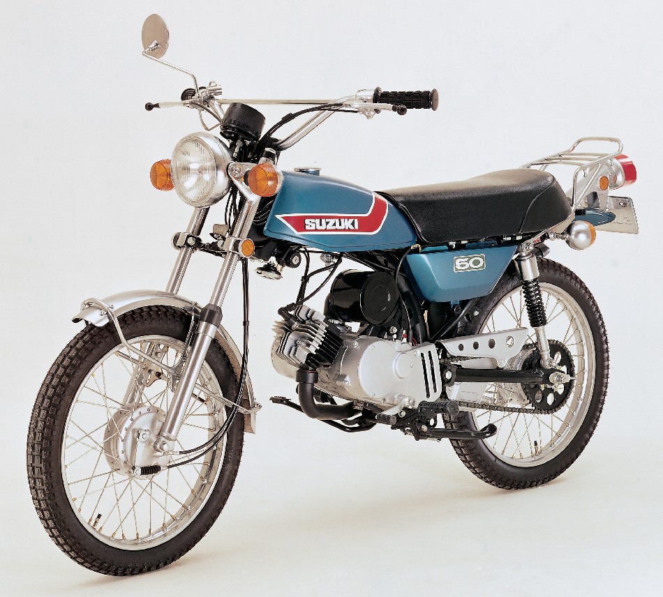 Мотоцикл Suzuki TS 50 HUSTLERTS 1973