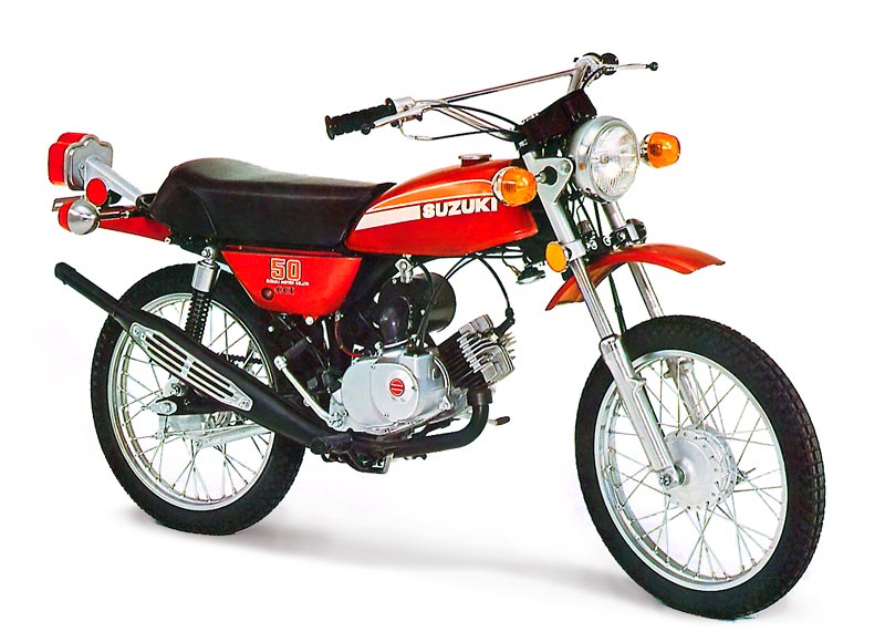 Мотоцикл Suzuki TS 50 1974