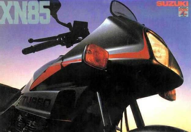 Мотоцикл Suzuki XN 85D   Turbo 1983 фото