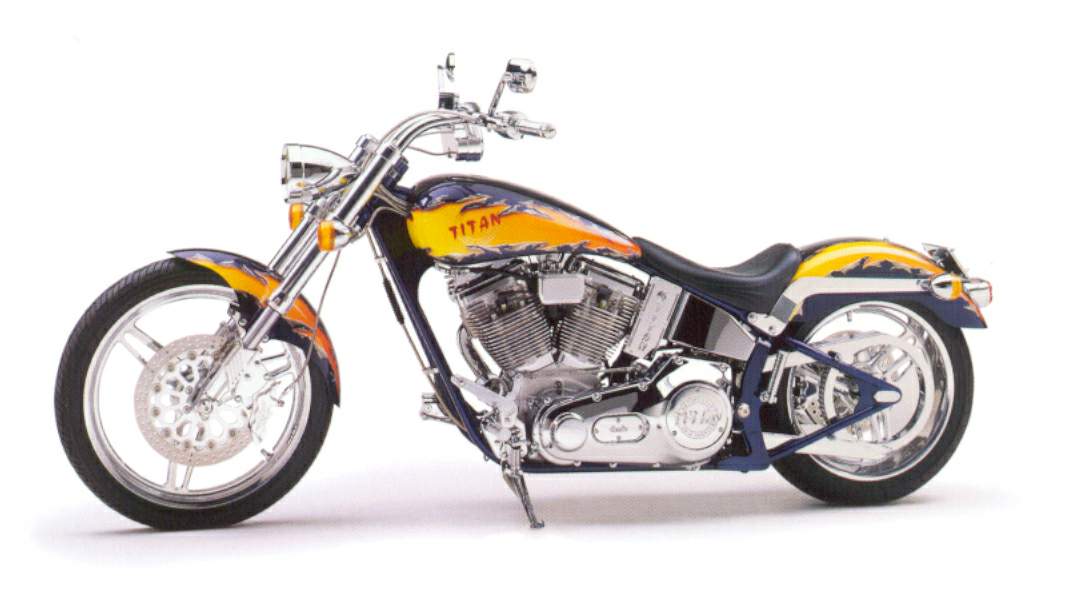Мотоцикл Titan Gecko SX Custom 1995