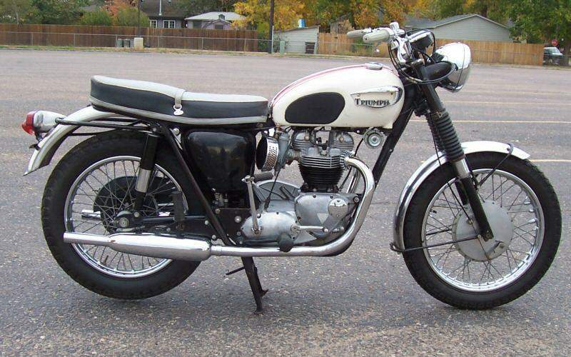 Мотоцикл Triumph Bonneville 650 T120 1966
