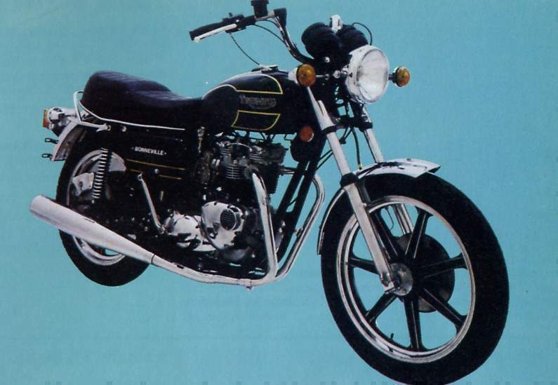 Мотоцикл Triumph Bonneville 750 T140D 1981