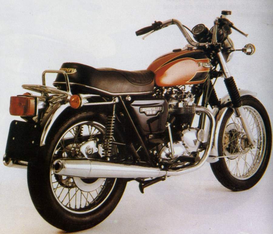Мотоцикл Triumph Bonneville 750 T140E America 1979