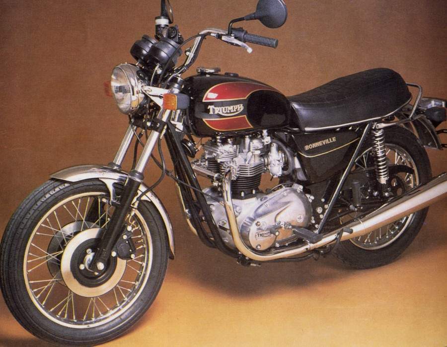 Мотоцикл Triumph Bonneville 750 T140E Final Edition 1981