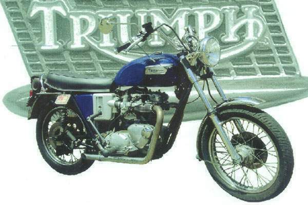 Мотоцикл Triumph Bonneville 750 T140V 1973 фото