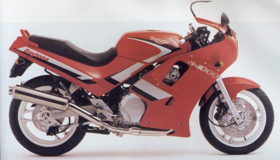 Мотоцикл Triumph Daytona 1000 1991