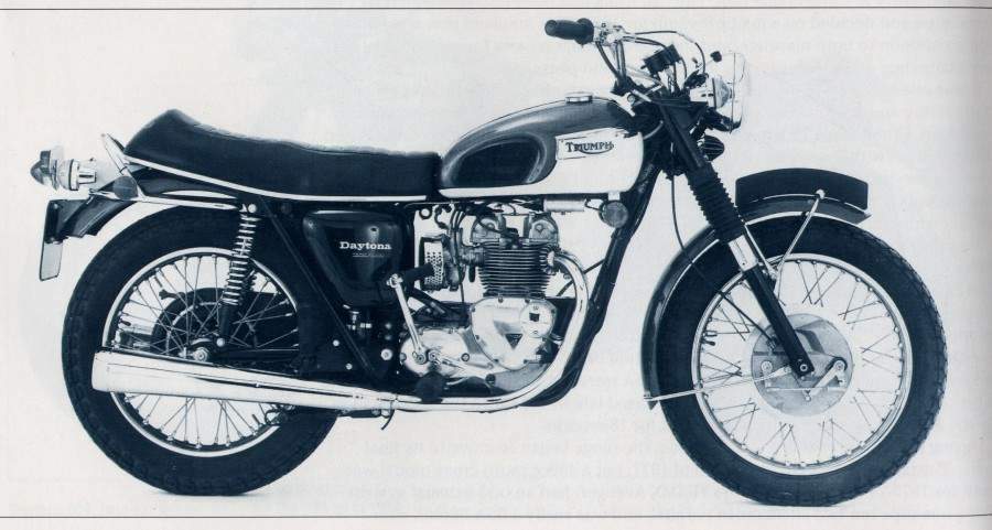 Фотография мотоцикла Triumph Daytona T100R 1967
