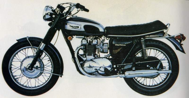 Мотоцикл Triumph Daytona T100R 1967 фото