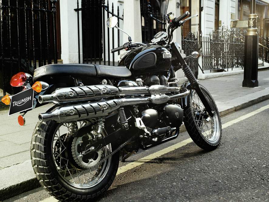 Мотоцикл Triumph Scrambler 2011 фото