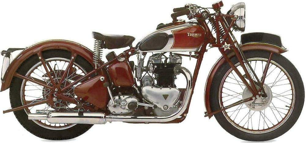 Мотоцикл Triumph Speed Twin 500 1938