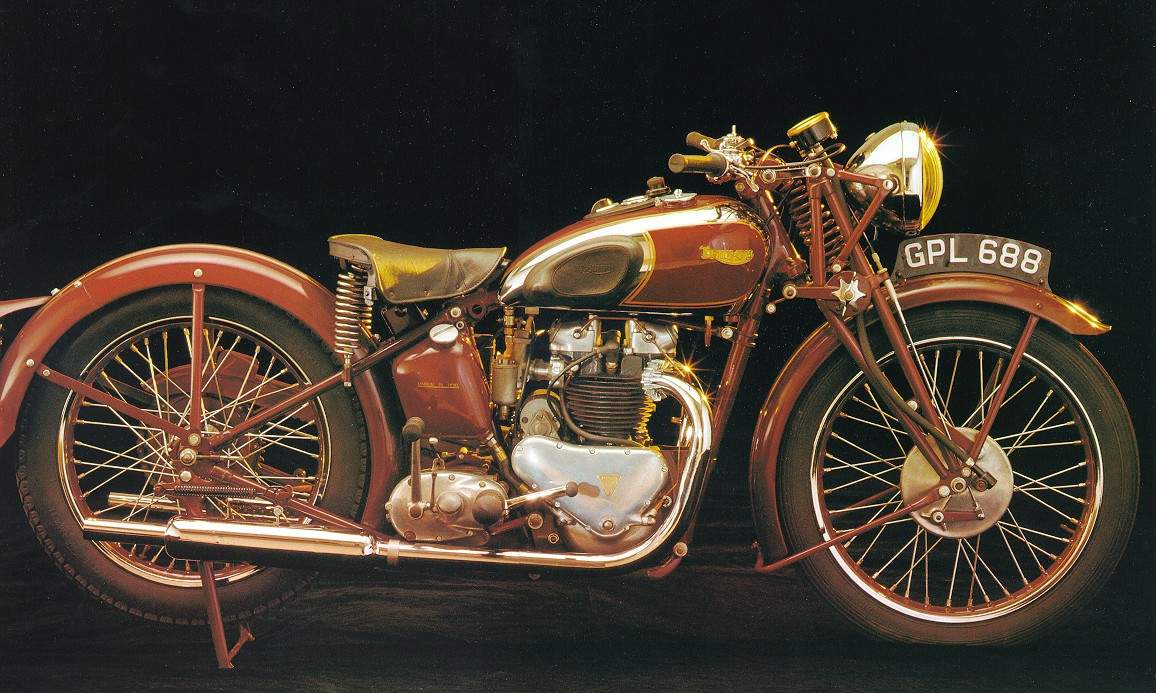 Мотоцикл Triumph Speed Twin 500 1938
