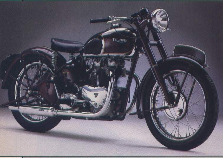 Мотоцикл Triumph Speed Twin 500 1947 фото