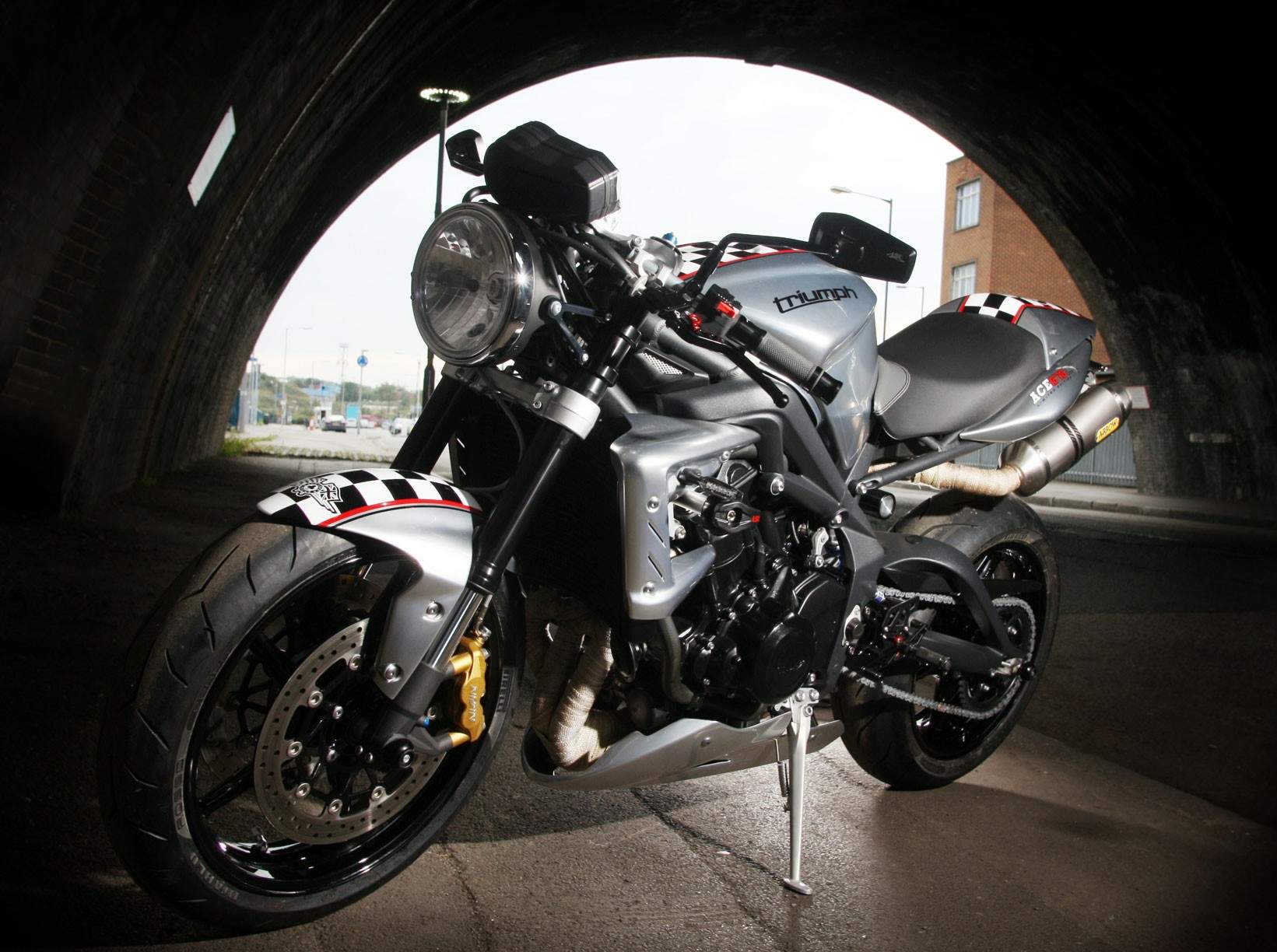 Мотоцикл Triumph Street Triple R Ace 675CR Special 2012 фото