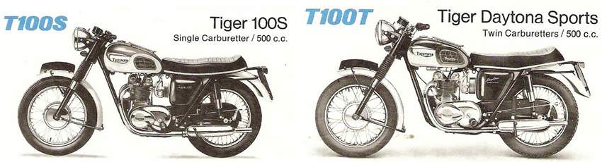 Мотоцикл Triumph T 100T Daytona 1967