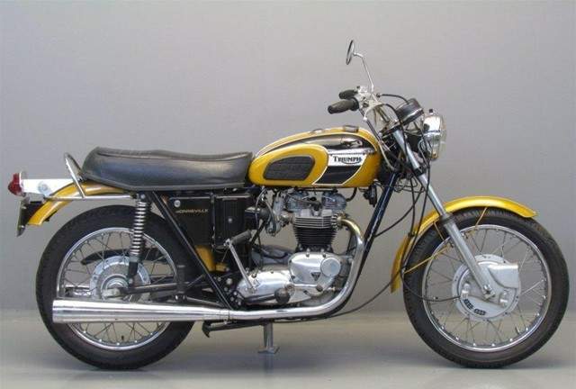 Мотоцикл Triumph T 120 650 Bonneville 1972