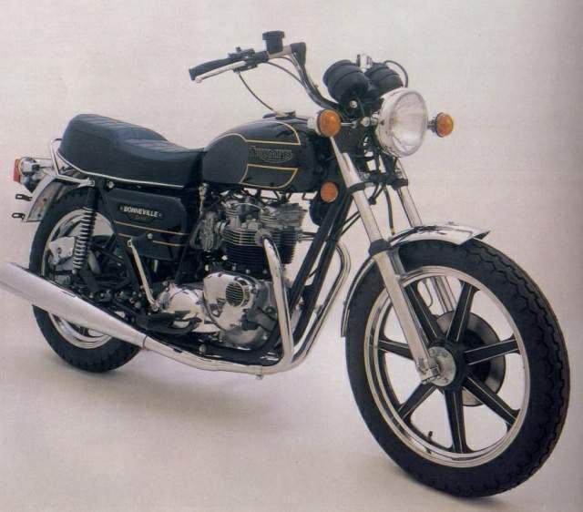 Мотоцикл Triumph T 140D 750 B onneville 1979